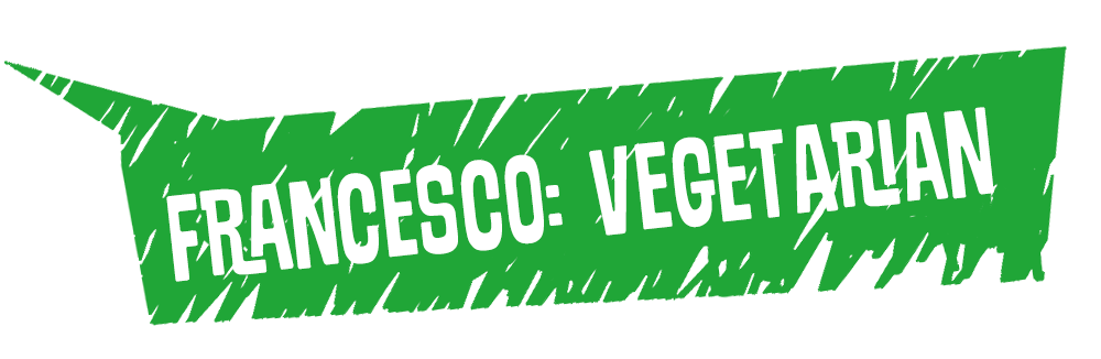 Francesco, vegetarian