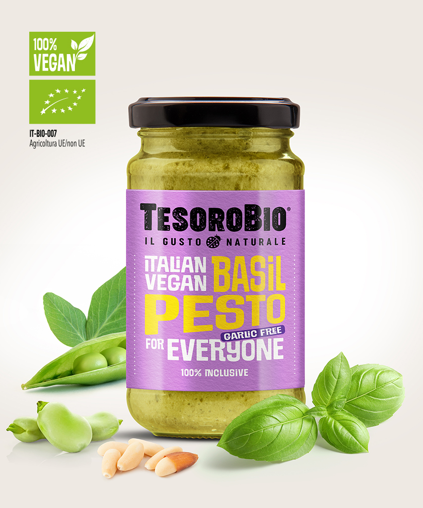 TesoroBio Basil Pesto Italian
