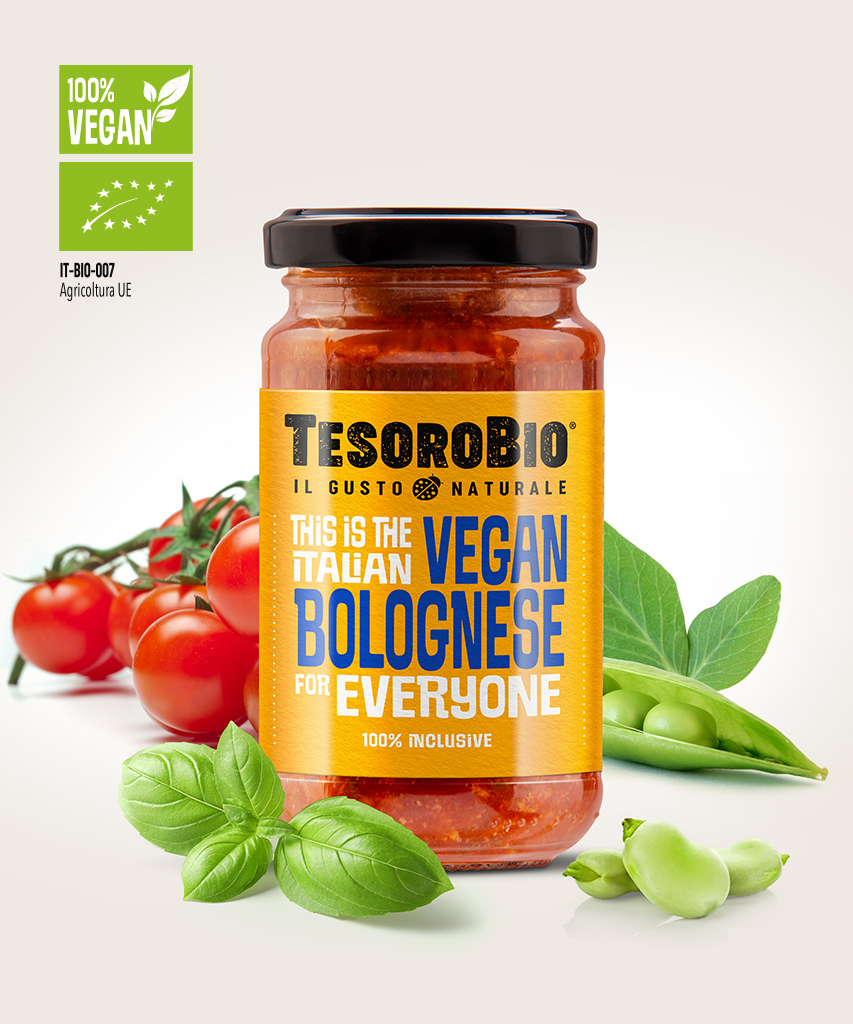 TesoroBio Vegan Bolognese Italian