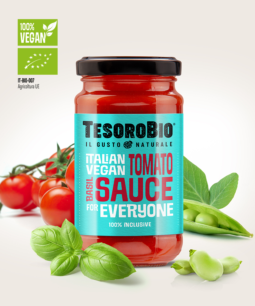 TesoroBio Tomato Basil Sauce Italian