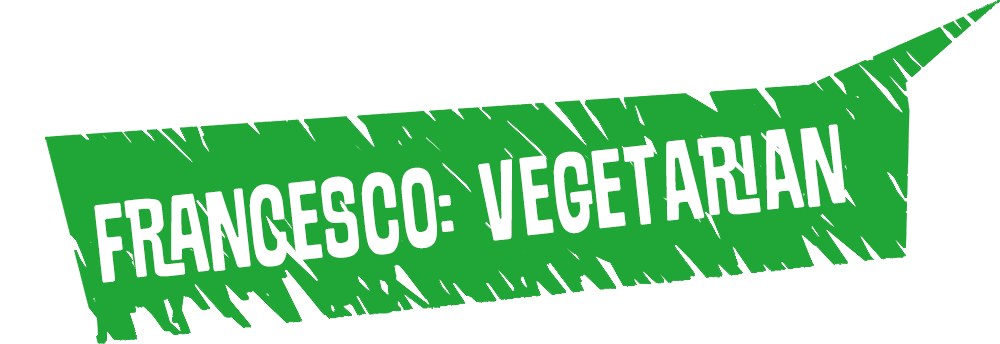 Francesco, vegetarian
